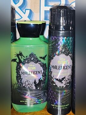 Bath & Body Works Maleficent Body Wash and Mist Set